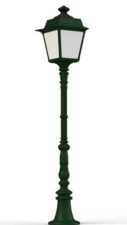 Gartenleuchte Landhausstil  130cm