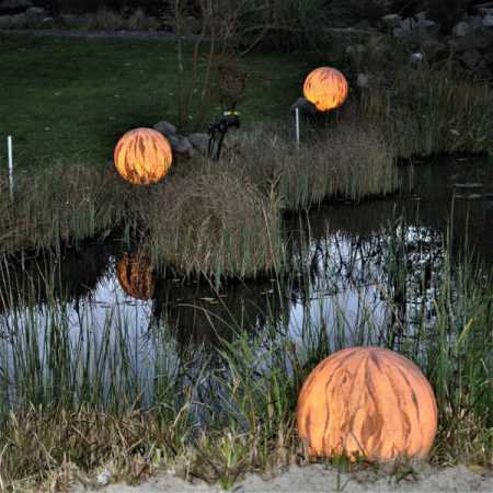 Exklusive Gartenbeleuchtung 40cm