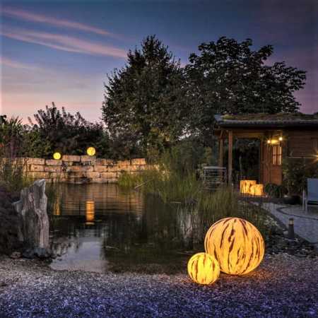 Exklusive Gartenbeleuchtung 30cm