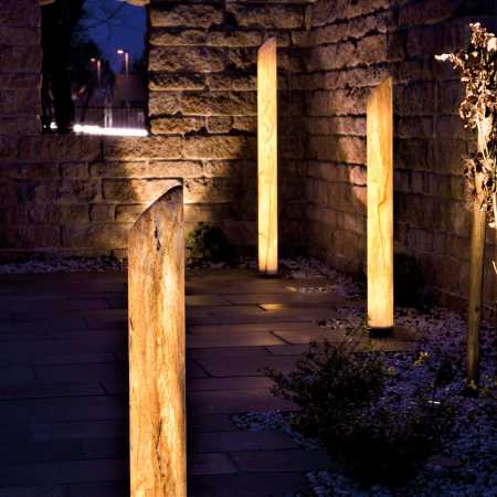 Exklusive Gartenleuchte 80cm