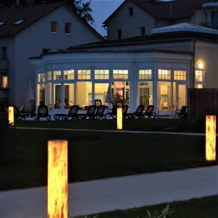 Moderne Gartenleuchte exklusiv