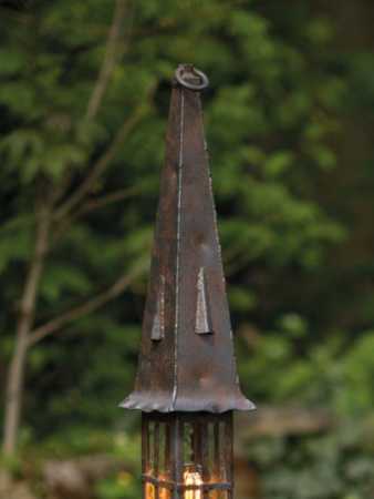 außergewöhnliche Gartenbeleuchtung Torre