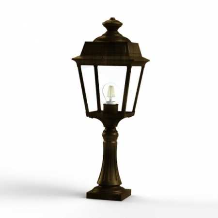 weiße Gartenleuchte