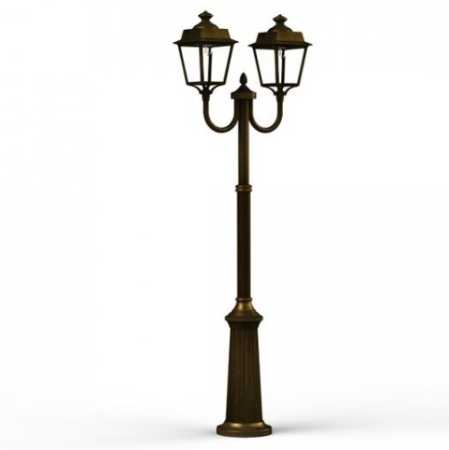 Design Gartenleuchte 2-flammig