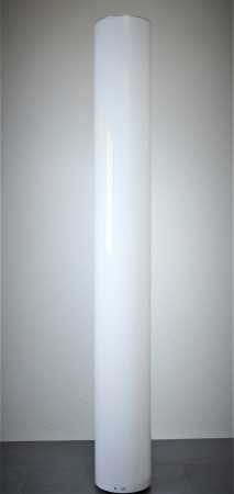 Weiße Gartenleuchte 162cm