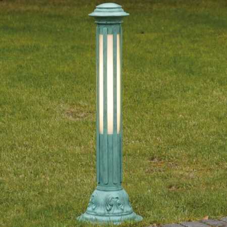 Gartenbeleuchtung grün antik