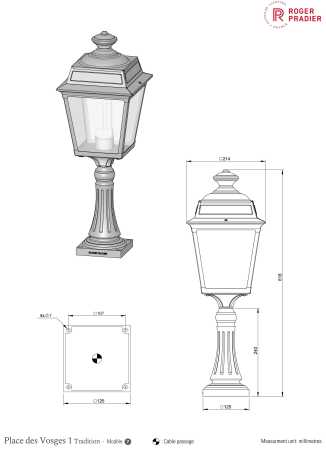 weiße Gartenleuchte