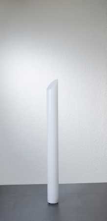 Weiße Gartenleuchte 110cm