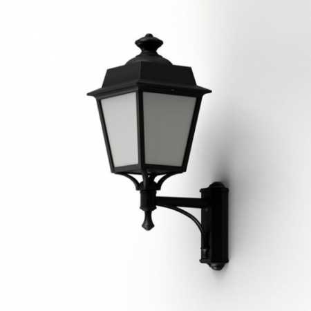 Außenlampe für Hausecke