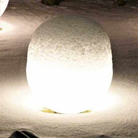 moderne Akku-Gartenleuchte