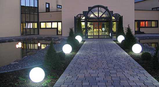 Gartenleuchte mit Bewegungsmelder 60cm