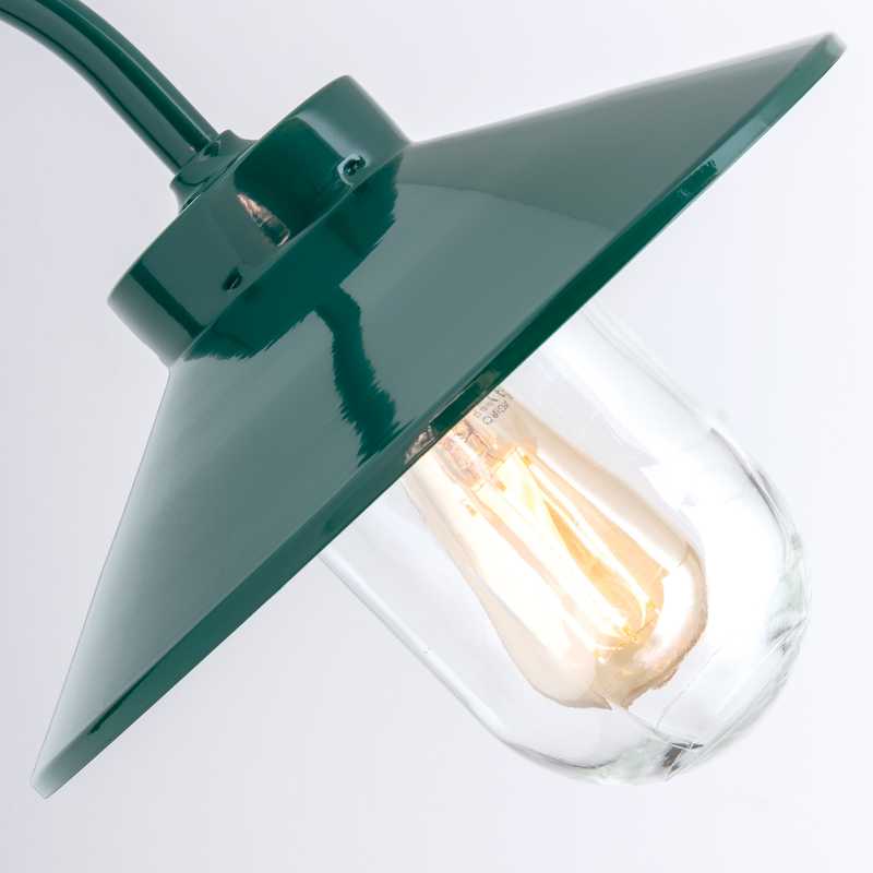 Garten Hoflampe grün