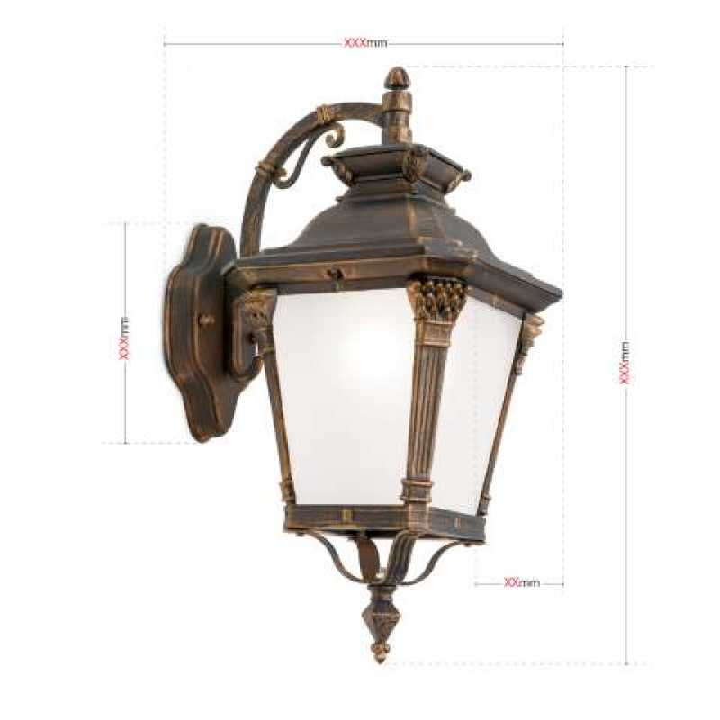 Wandlaterne für Gastronomie