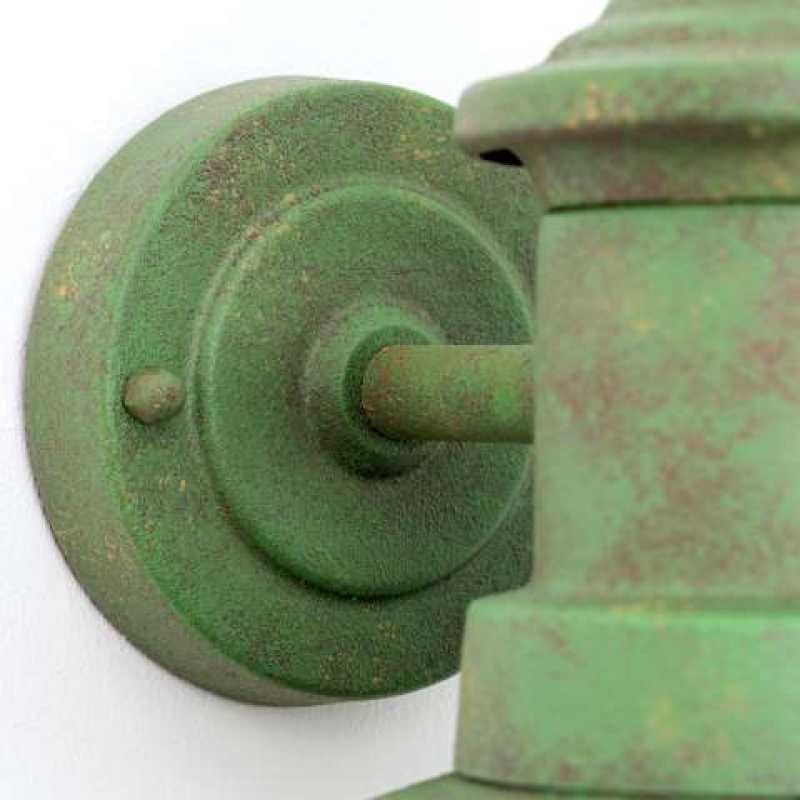 Aussenleuchte Vintage grün