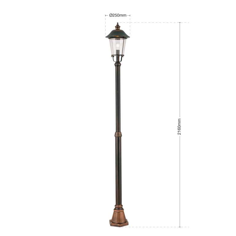 Gartenlaterne rustikal