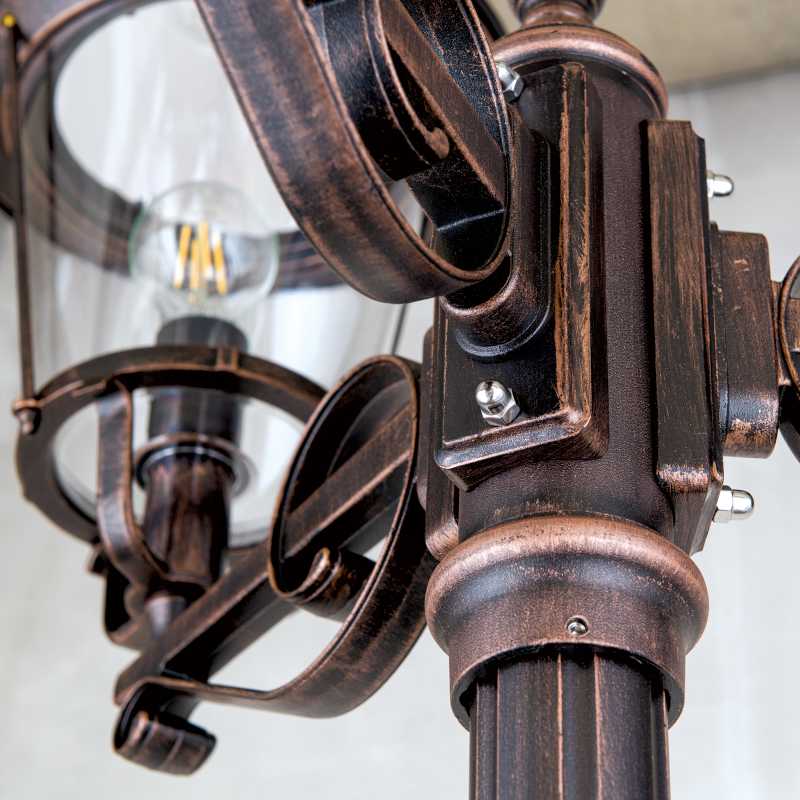 Gartenleuchte 3-flammig