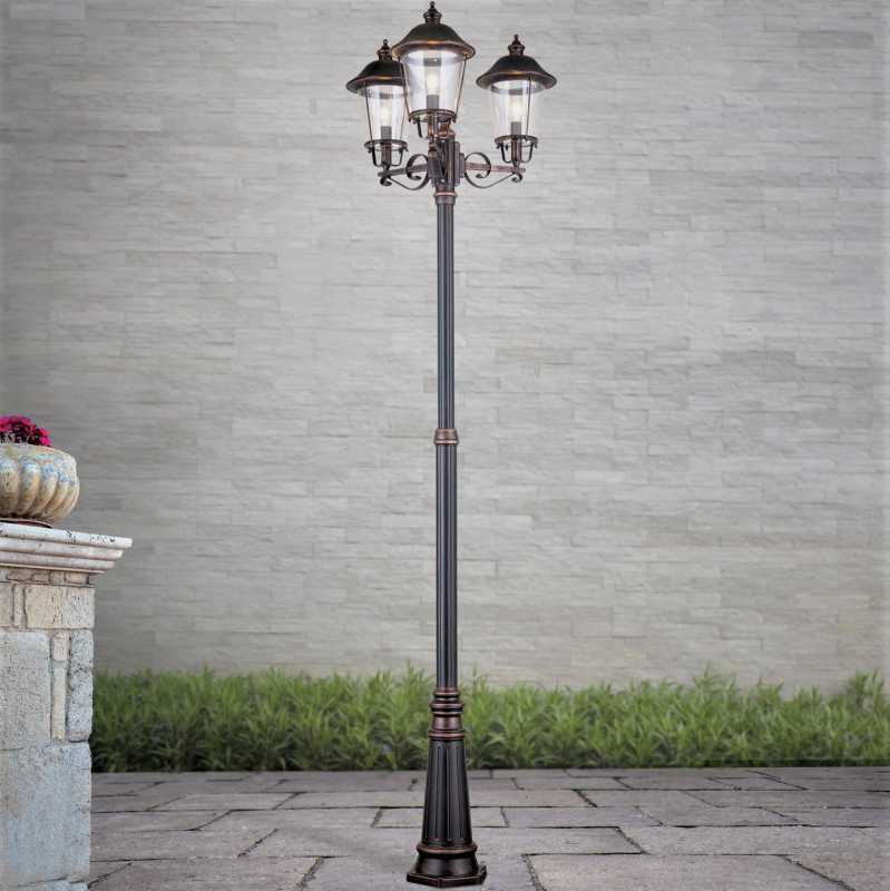 Gartenleuchte 3-flammig