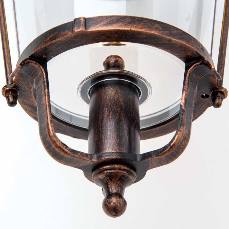 Antike Außenwandlampe