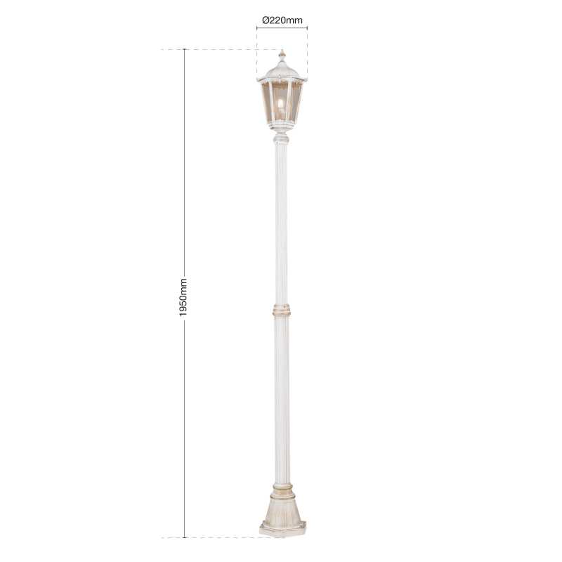 Gartenlaterne nostalgisch