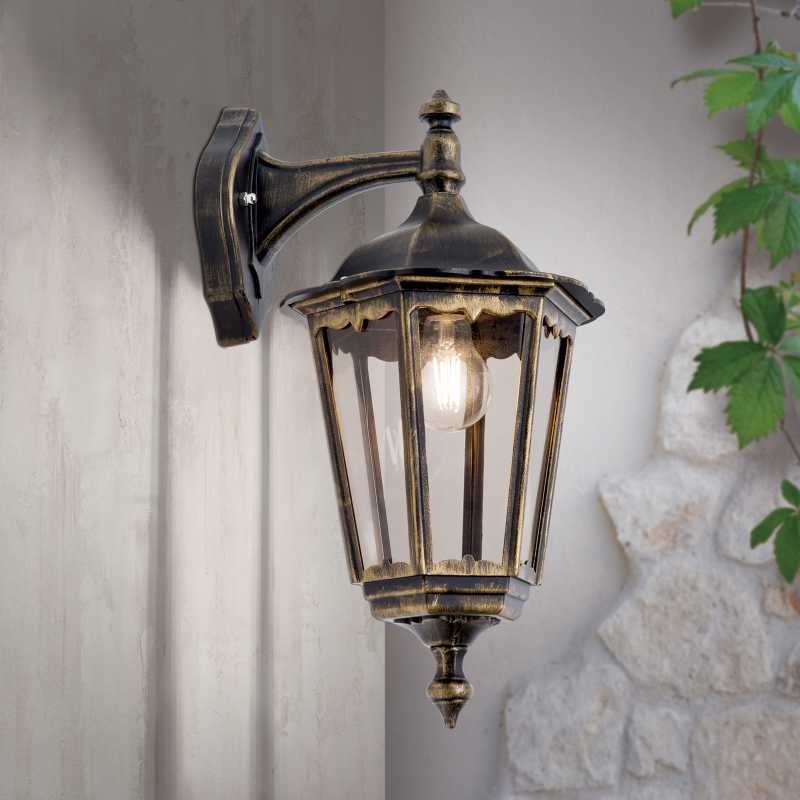 Außenwandlampe rustikal