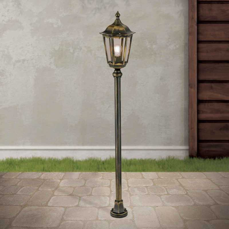 Antike Wegeleuchte 140cm