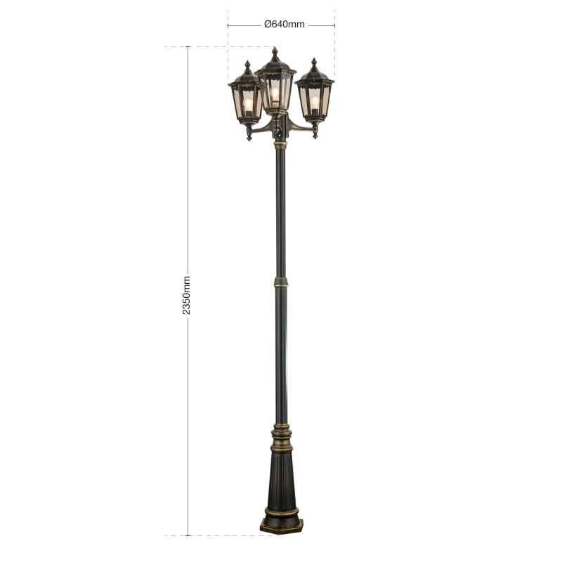 Garten Kandelaber antik