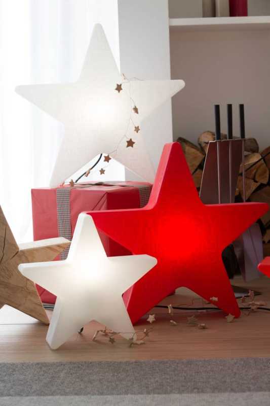 Weihnachtsbeleuchtung Stern X-mas