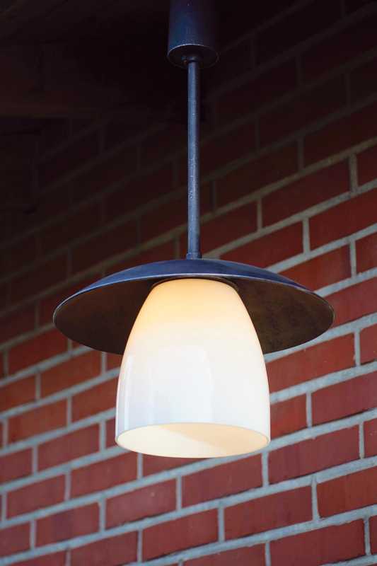 exklusive Außen-Deckenlampe