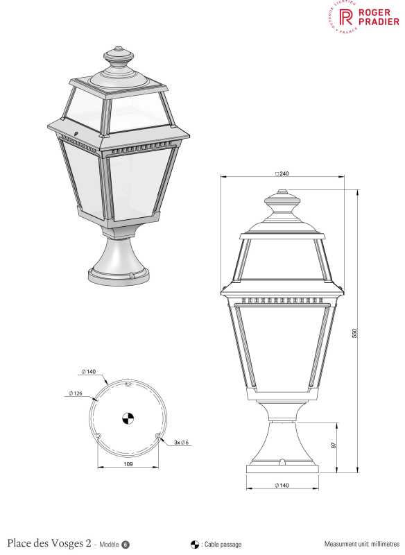 Design Sockelleuchte mit Echtglas