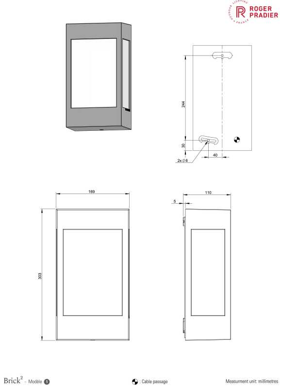 moderne Design Wandleuchte