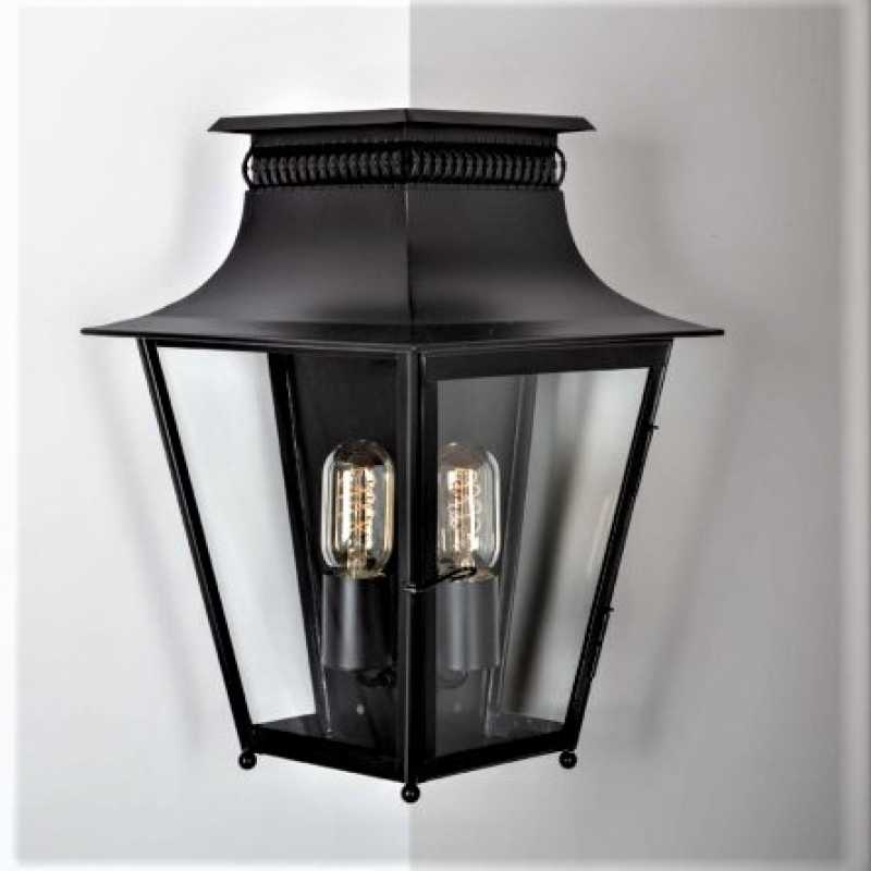 Wandlampe Ecke außen