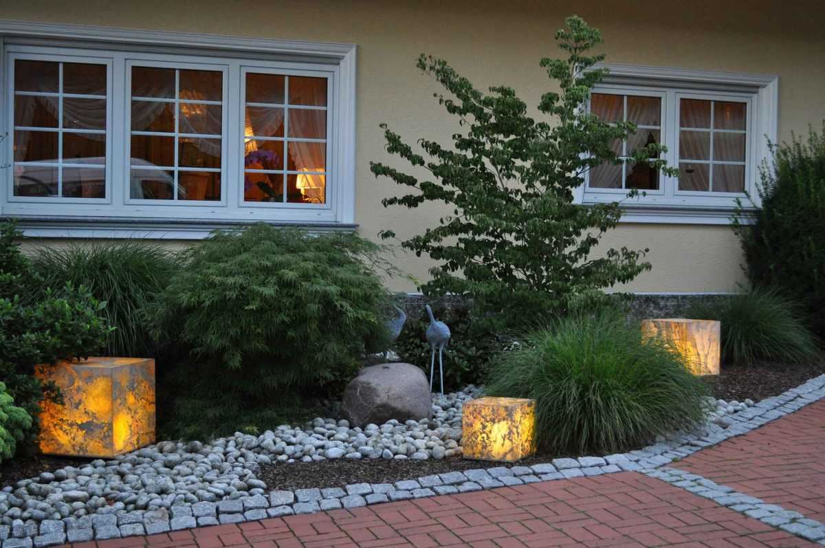 Terrassenbeleuchtung mit LED