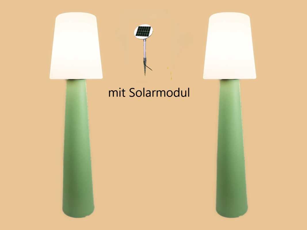 Gartenbeleuchtung Stehlampe grün