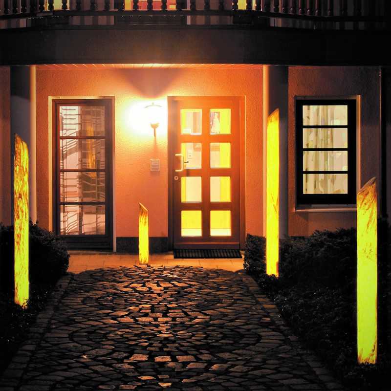 Moderne Gartenleuchte mit LED