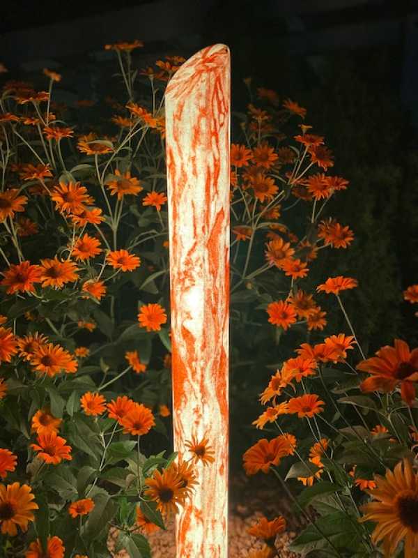 außergewöhnliche Gartenleuchte