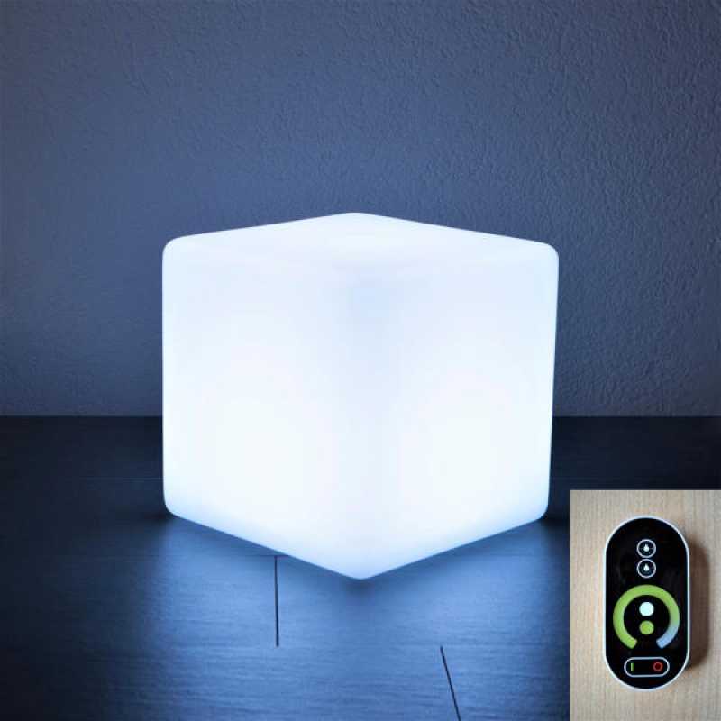 Gartenbeleuchtung Akku-Würfel