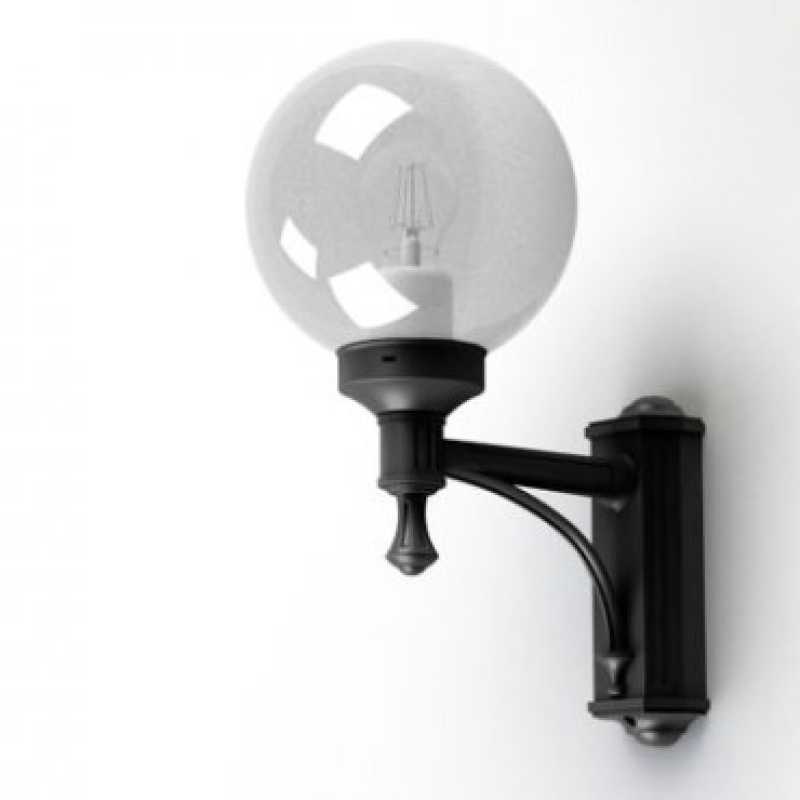 grüne Kugel-Wandleuchte