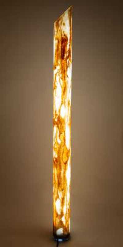 außergewöhnliche Gartenleuchte 110cm