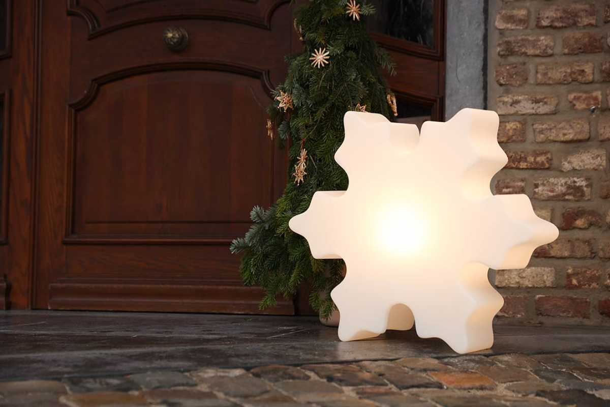 Weihnachtsbeleuchtung LED-Schneeflocken