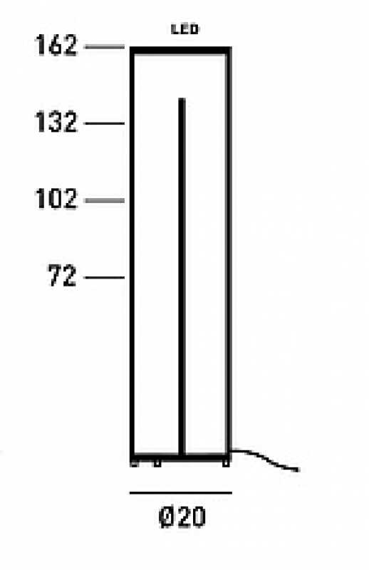 Moderne Gartenleuchte exklusiv