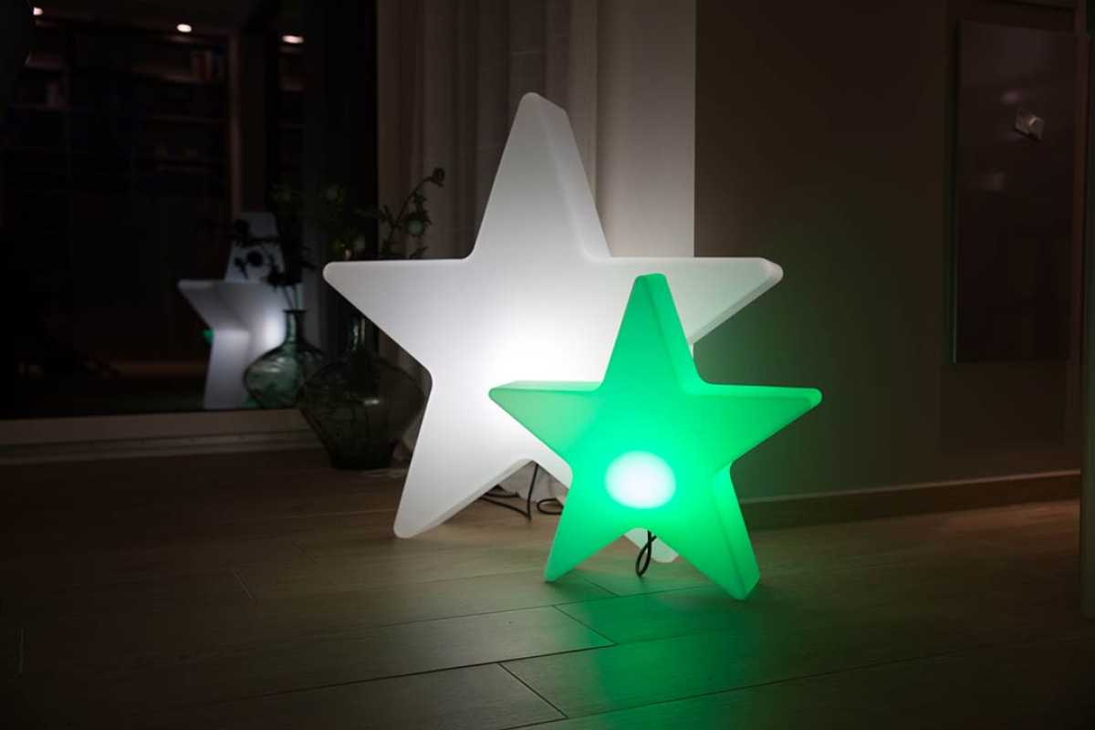 Weihnachtsbeleuchtung RGB-Stern