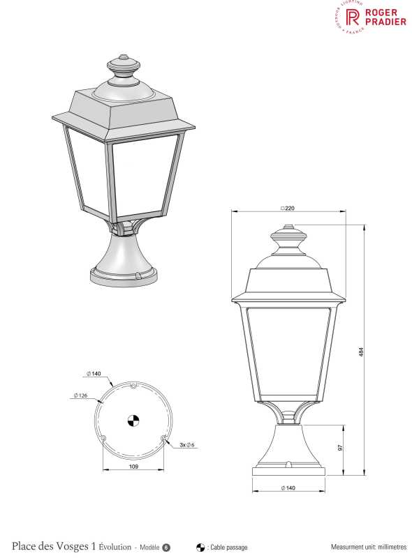 Design Sockellampe Garten