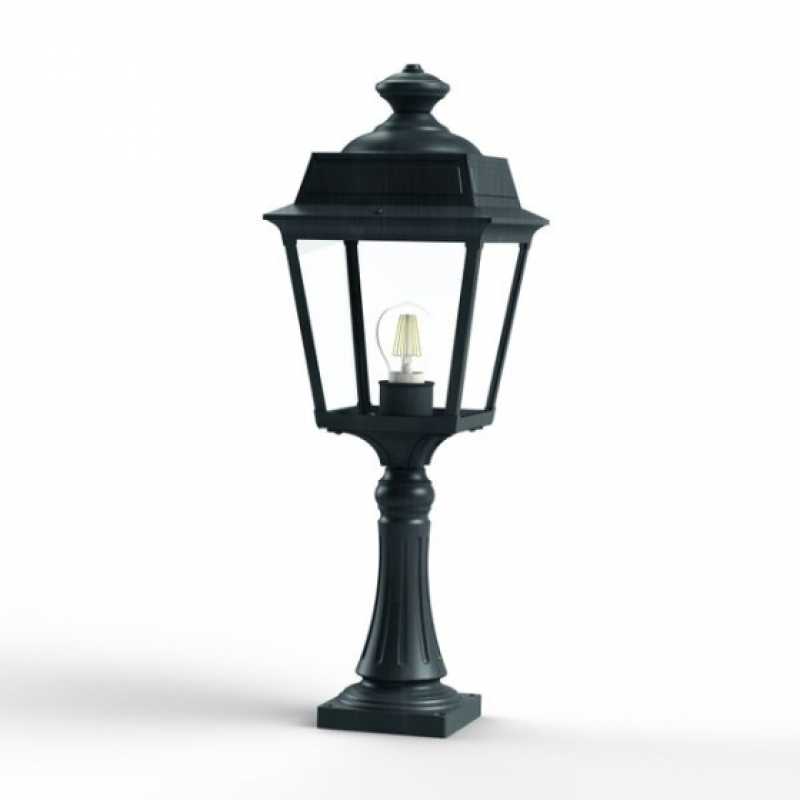 weiße Gartenleuchte