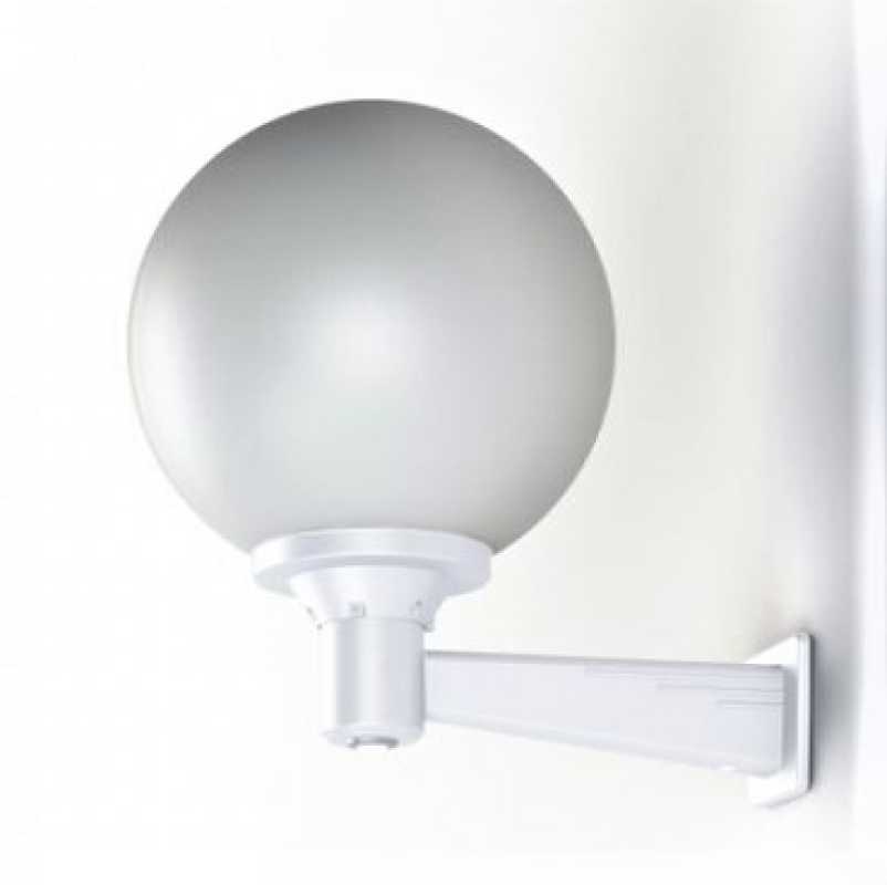 Wand Kugelleuchte mit Bewegungsmelder