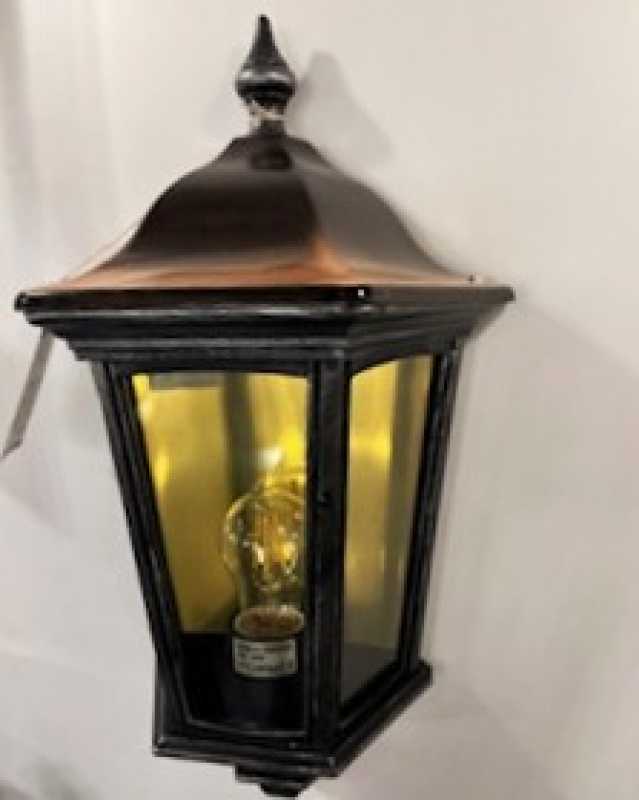 Antike Wandlampe