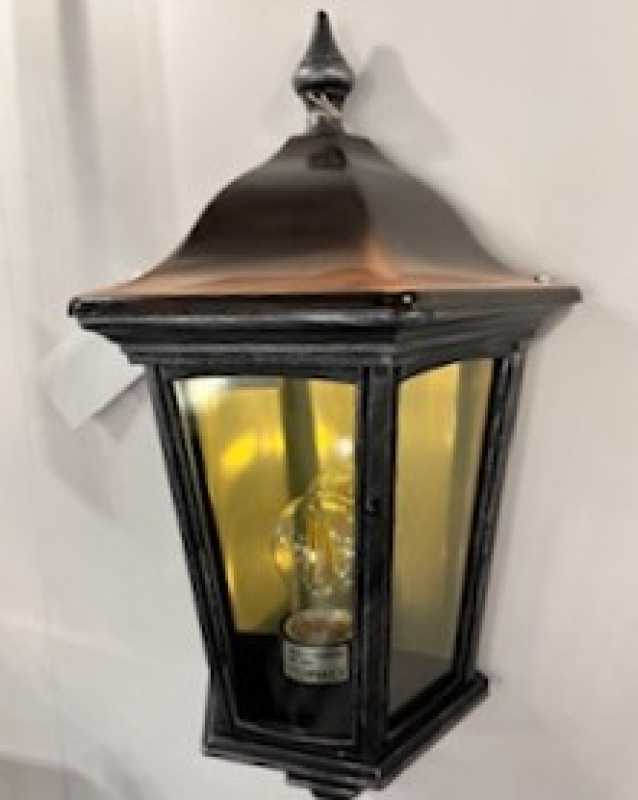 Antike Wandlampe