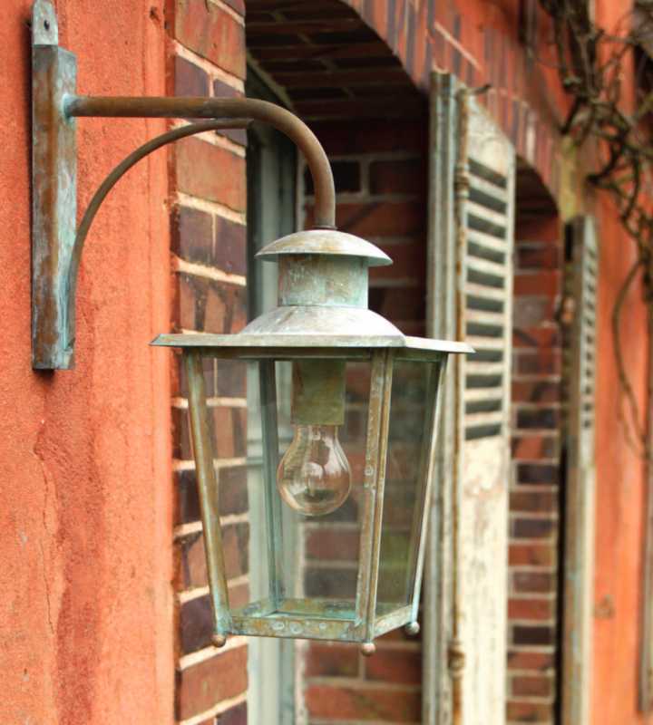 Gartenleuchte Landhausstil 34cm