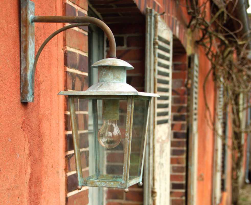 Gartenleuchte Landhausstil 34cm