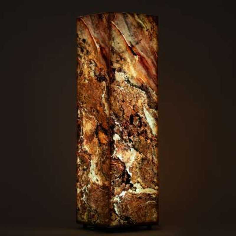 außergewöhnliche Gartenleuchte 70cm