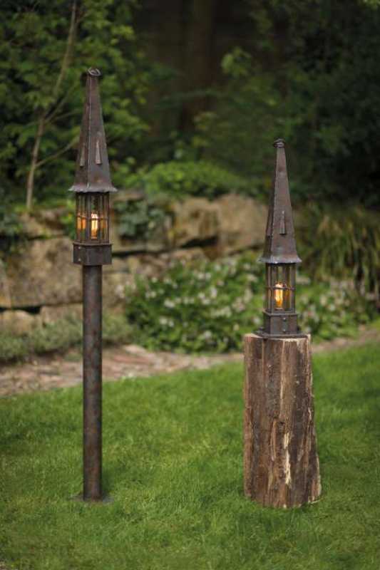 außergewöhnliche Gartenbeleuchtung Torre